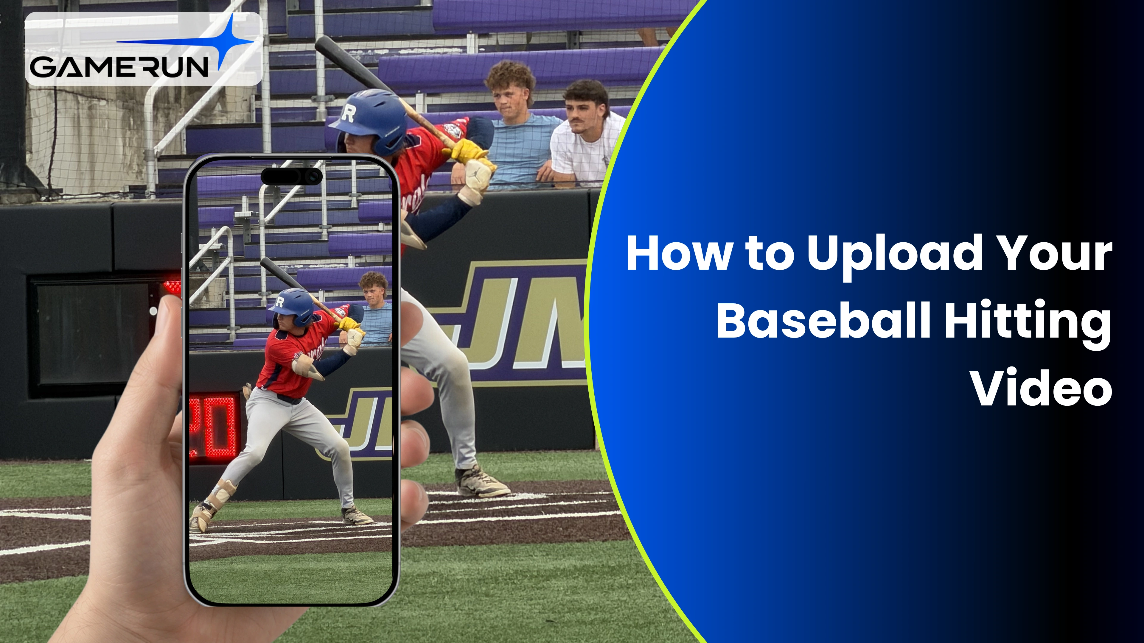 how to upload your baseball hitting video 1