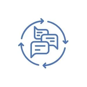 Feedback messages representing focused player development