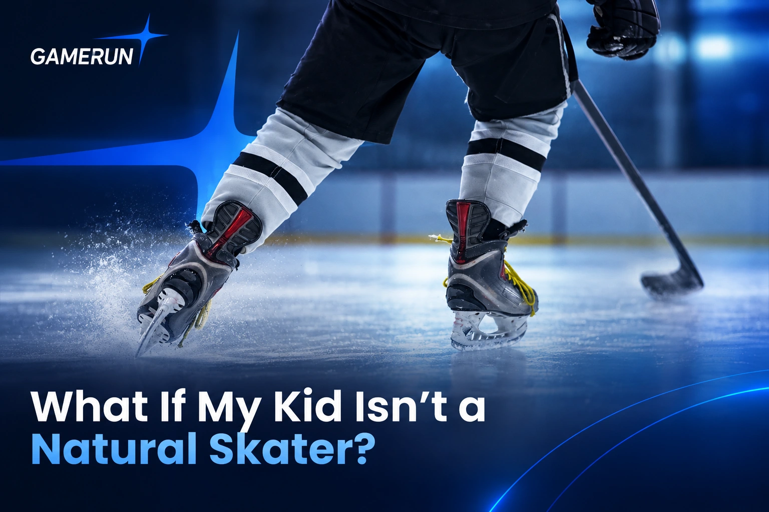 Ice hockey skating technique — What If My Kid Isn’t a Natural Skater?