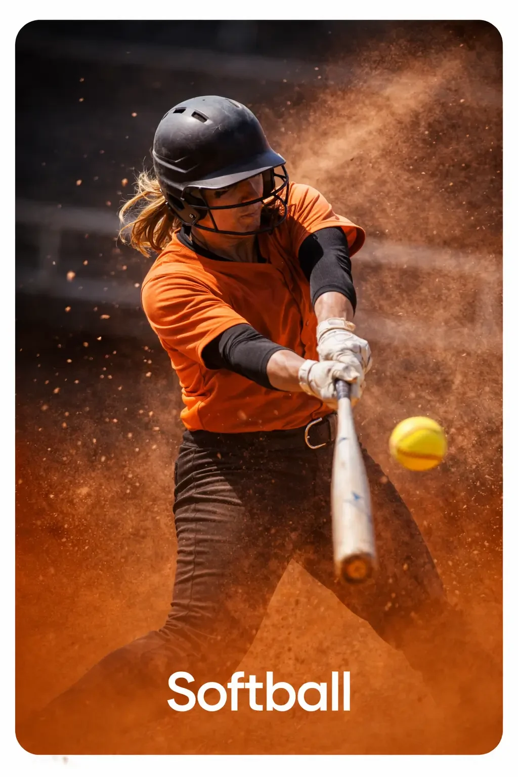 Softball batter — view a sample analysis report