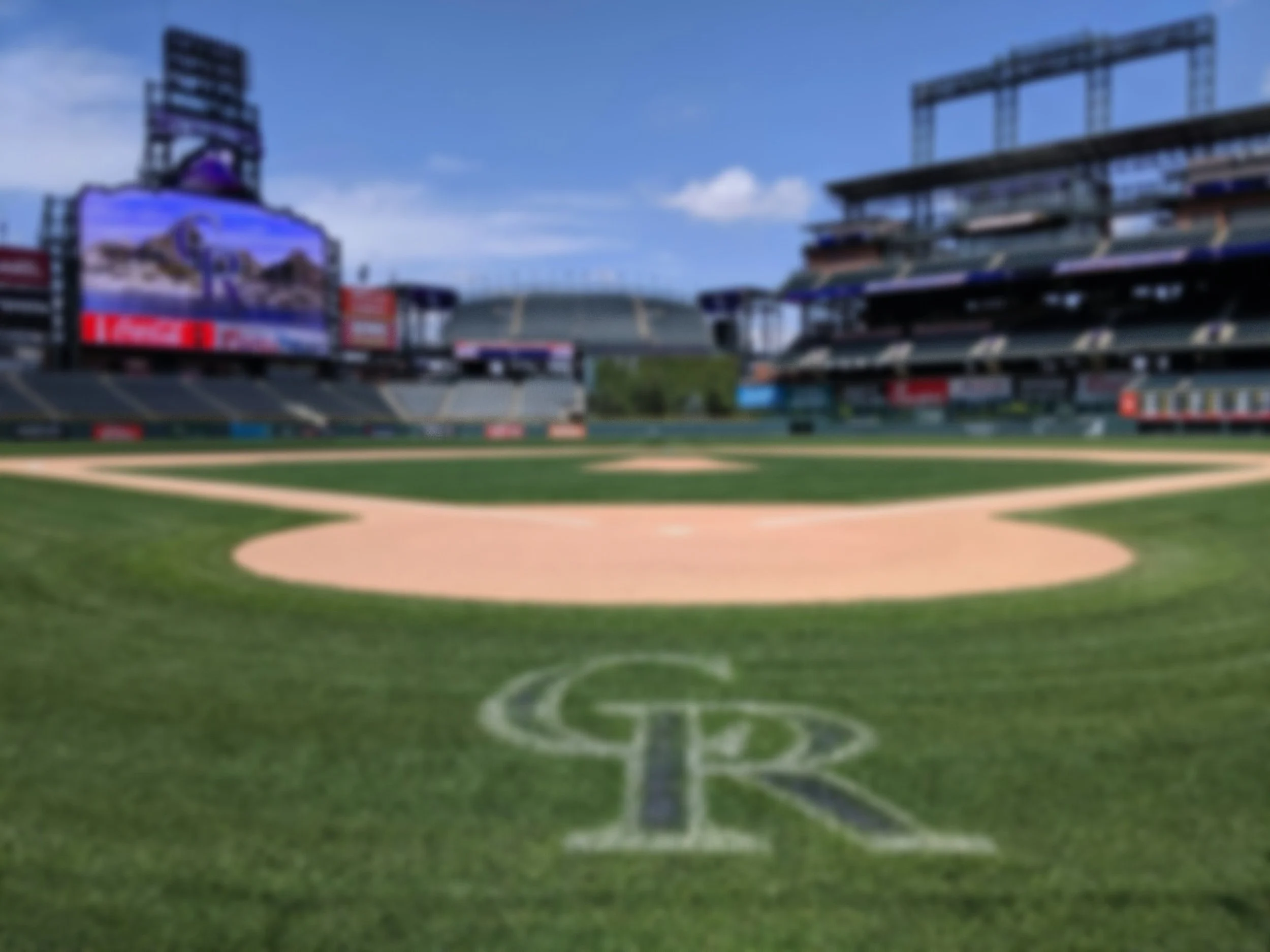 Image of a baseball field.